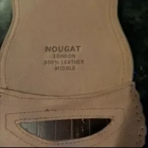 New Nougat London Leather Belt Medium Nougat London Belt Women M (34-38) Brown Leather Wide | eBay main image 4